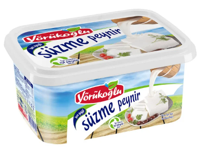 Yörükoğlu Süzme Peynir 450 Gr