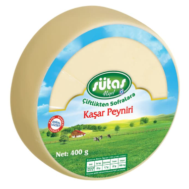 Sütaş Kaşar Peynir 400 Gr