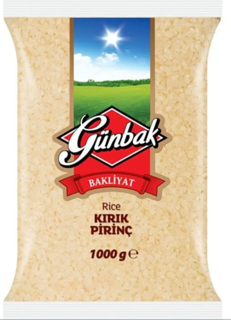 Günbak Pirinç Kırık 1000 Gr