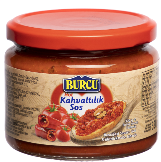 Burcu Kahvalıtılık Sos 320 Gr Tatlı