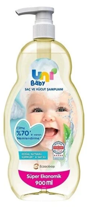 Uni Baby Şampuan 900 Ml