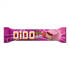 Ülker Çikolata Gofret Dido Trio Çilek 36,5 Gr