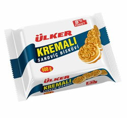 Ülker Kremalı Bisküvi 8'li 488 Gr