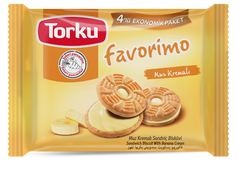 Torku Favorimo Kremalı Bisküvi Muzlu 244 Gr