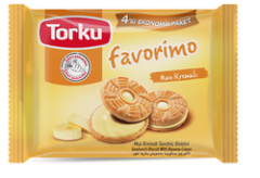 Torku Favorimo Kremalı Bisküvi Muzlu 244 Gr