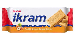 Ülker İkram Fındık Kremalı Bisküvi 84 Gr