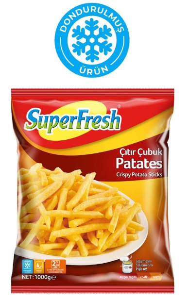 Superfresh Patates 1000 Gr