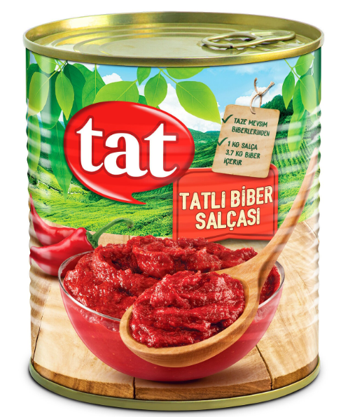 Tat Domates Salçası Teneke 830 Gr