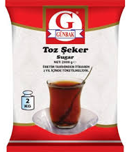 Günbak Toz Şeker 2 Kg