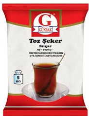 Günbak Toz Şeker 5 Kg