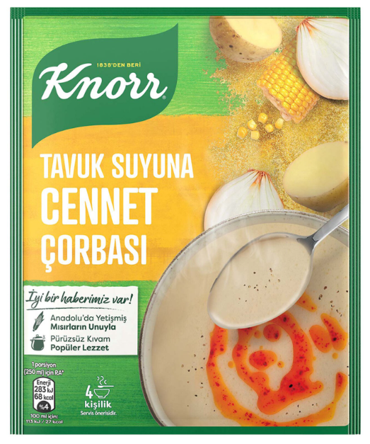 Knorr Çorba Tavuk  Suyuna Cennet