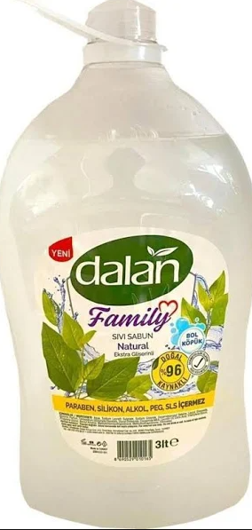 Dalan Sıvı Sabun 3 L Natural