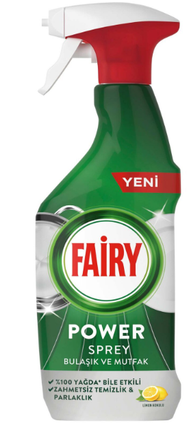 Fairy Power Sprey  Bulaşık Mutfak 800 Ml