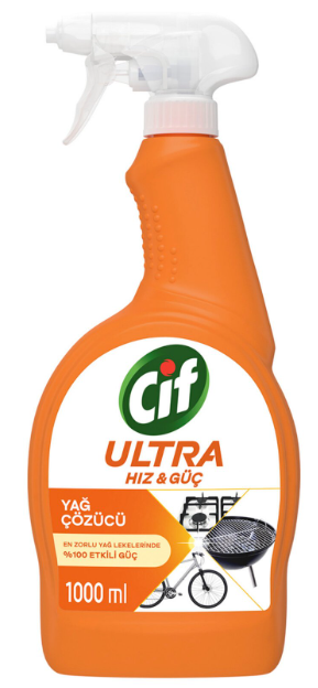 Cif Ultra Hız&Güç  Yağ Çözücü 1000 Ml