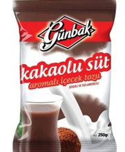 Günbak Kakaolu Süt 250 Gr